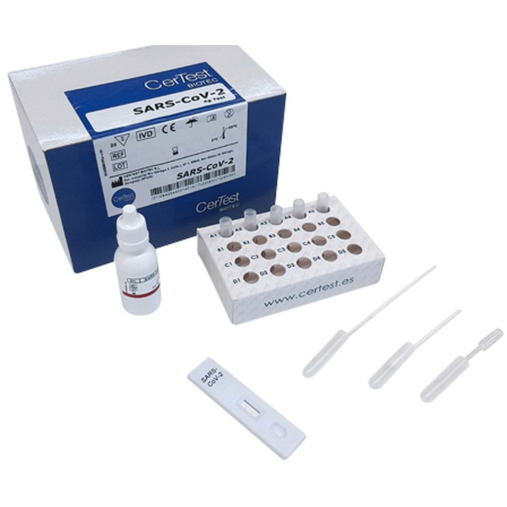 Kit de test antigénique Covid-19 pour prélèvement nasopharyngé et  oropharyngé - Materiel pour Laboratoire