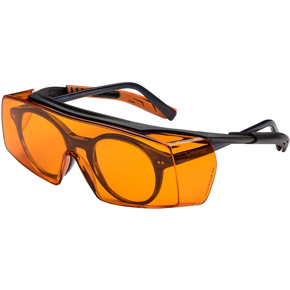 Sur-lunettes 5X7&nbspMED oranges UV525nm