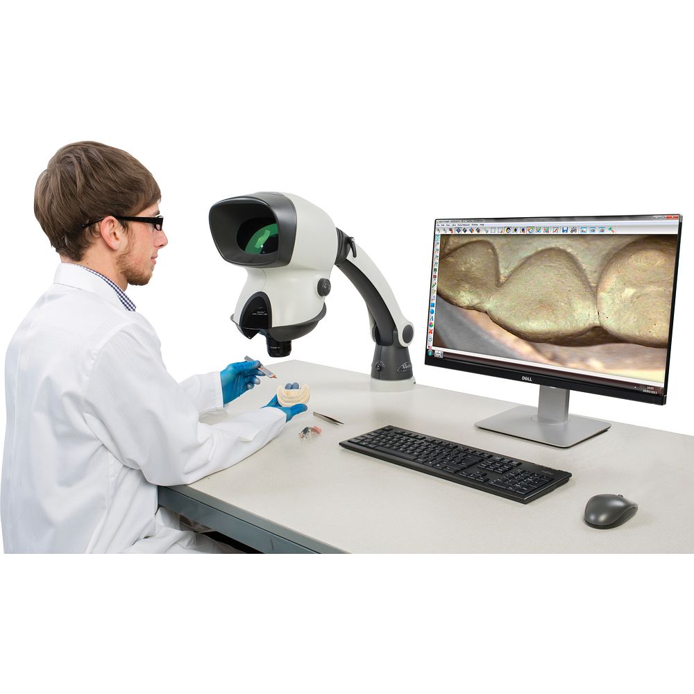 Stéréomicroscopes imagerie 3D 20x caméra numérique
